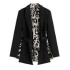 Leopard Shirt / Blazer