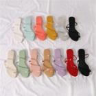 Toe-ring Strappy Sandals In 13 Colors