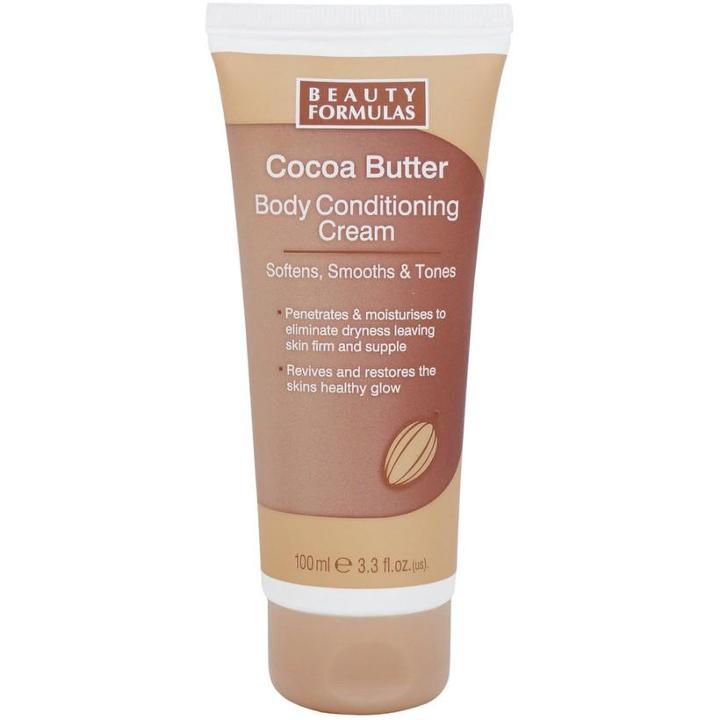Beauty Formulas - Cocoa Butter Body Conditioning Cream 100ml/3.3oz