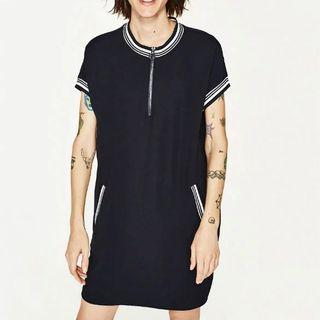 Color-block Slim Sheath Dress