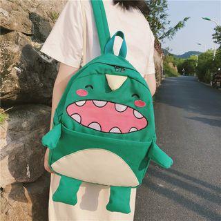 Dinosaur Canvas Backpack