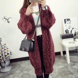 M Lange Long Chunky Cardigan
