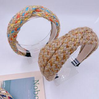 Woven Straw Headband