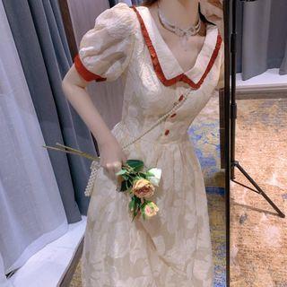 Peter Pan Collar Slim Fit Dress