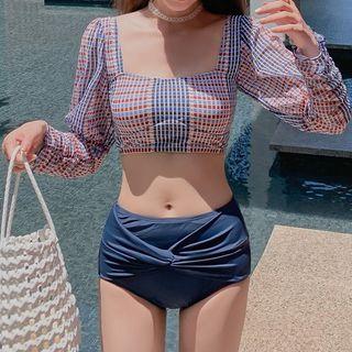 Patterned Knotted Bikini