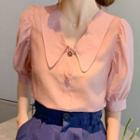 Short-sleeve Overhead Blouse