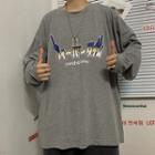 Japanese Character Long-sleeve T-shirt