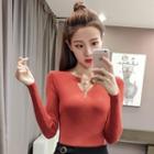 Heart Ring Knit Top