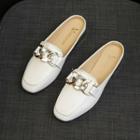 Chained Loafer Mules