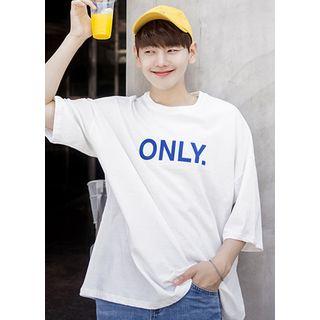 Only Lettering Oversized T-shirt