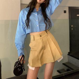 Plain Shirt / Skort