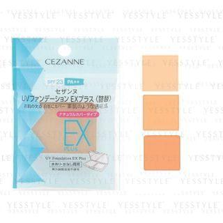 Cezanne - Uv Foundation Ex Plus Spf 23 Pa++ Refill - 4 Types