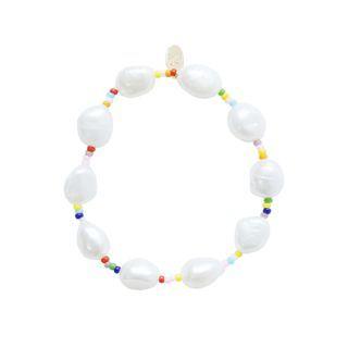 Real-pearl Beaded Bracelet One Size