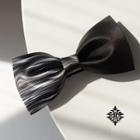 Printed Bow Tie Black - One Size