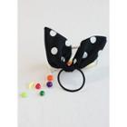 Dotted Rabbit Ear Hair Tie