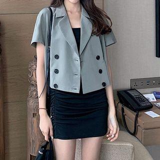 Loose-fit Cropped Blazer