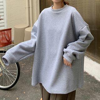 Plain Waffle Sweatshirt