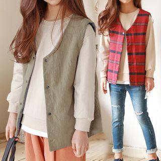 Family Matching V-neck Vest