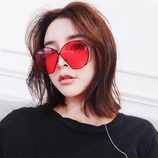 Oversized Geometric Sunglasses