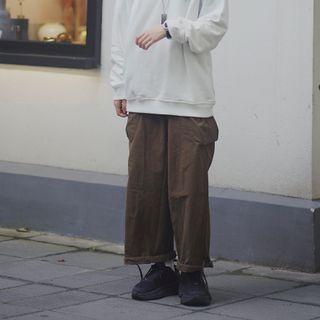 Wide-leg Pants Cargo Pants