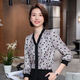 Dotted Shirt / Dress Pants / Skirt