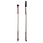 Set Of 2: Dual Head Makeup Brush 023 - 2 Pcs - One Size