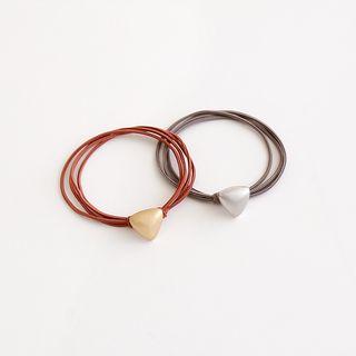 Alloy Charm Hair Tie (various Designs)