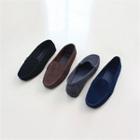Stitched Genuine-suede Loafers
