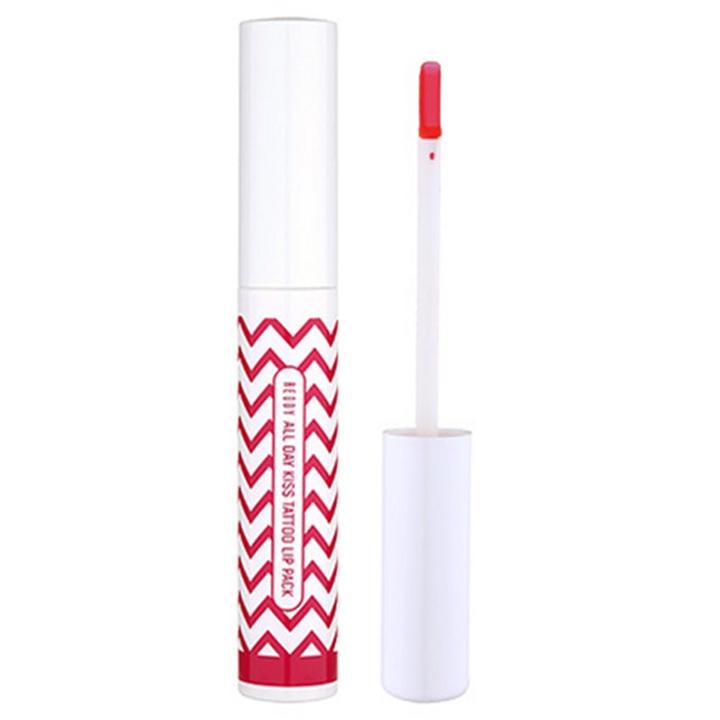 Reddy - All Day Kiss Tattoo Lip Pack (#02 Red Kiss) 10g