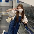Short-sleeve Plain T-shirt / Jumper Jeans