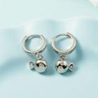 Fish Alloy Dangle Earring 1 Pair - Silver - One Size