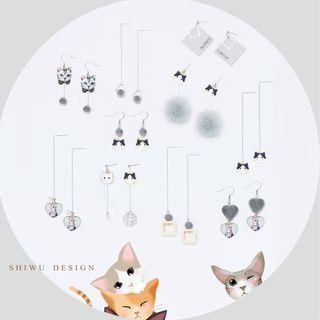 925 Sterling Silver Drop Earring (various Designs)