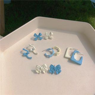 Asymmetrical Matte Earring (various Designs)
