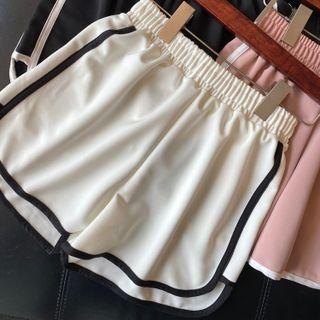 High-waist A-line Sports Hot Pants