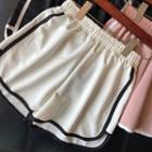 High-waist A-line Sports Hot Pants