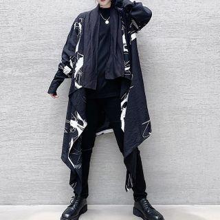 Geometry Printed Jacket