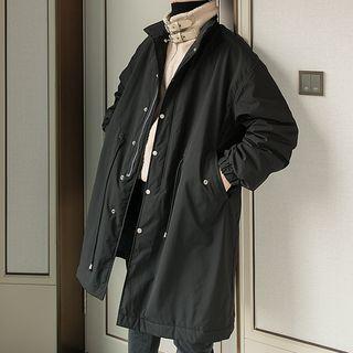 Mock Two-piece Midi Padded Coat