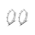 Metallic Huggie Earring