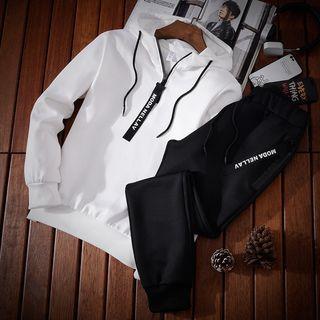 Half Zip Hooded Sweatshirt
