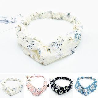 Floral Knotted Headband