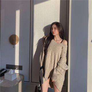 Oversize Sweater Almond - One Size