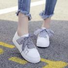 Ribbon-lace Sneakers