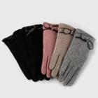 Bow Fleece Lined Touchscreen Gloves