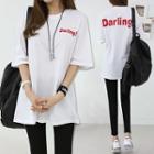 Darling! Printed Long T-shirt