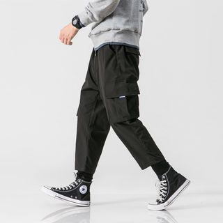 Mock Two-piece Cargo Pants