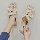Bow Lace Mules