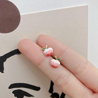 Glaze Peach Earring