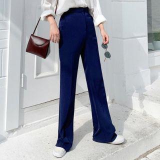 Boot-cut Sleek Dress Pants