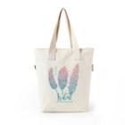Feather Canvas Tote Bag