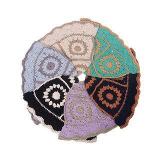Floral Crochet Lace Bucket Hat